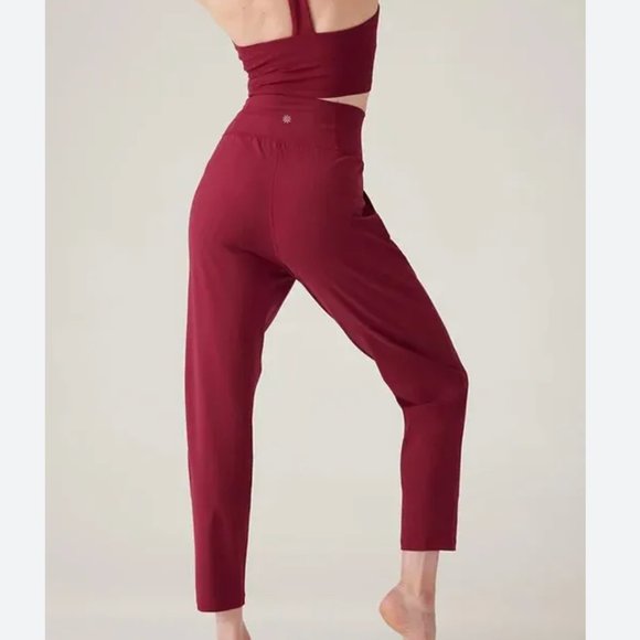 NWT Athleta Elation Pant (Coffeeberry, Small) - Picture 2 of 4